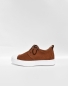 Preview: Du Loua Sneaker Lederschuh "du Jules" - Cognac Dot Suede